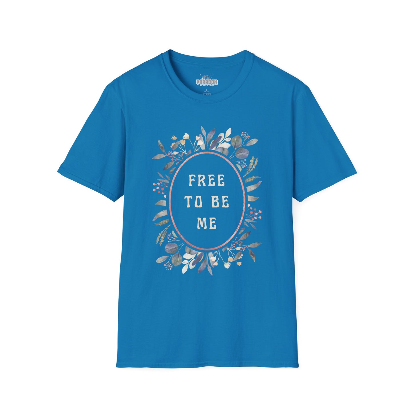 Free To Be Me Floral Graphic Tee