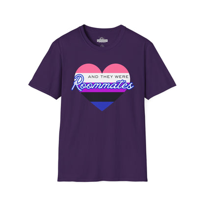 Genderfluid "And They Were Roommates" Pride Graphic Tee