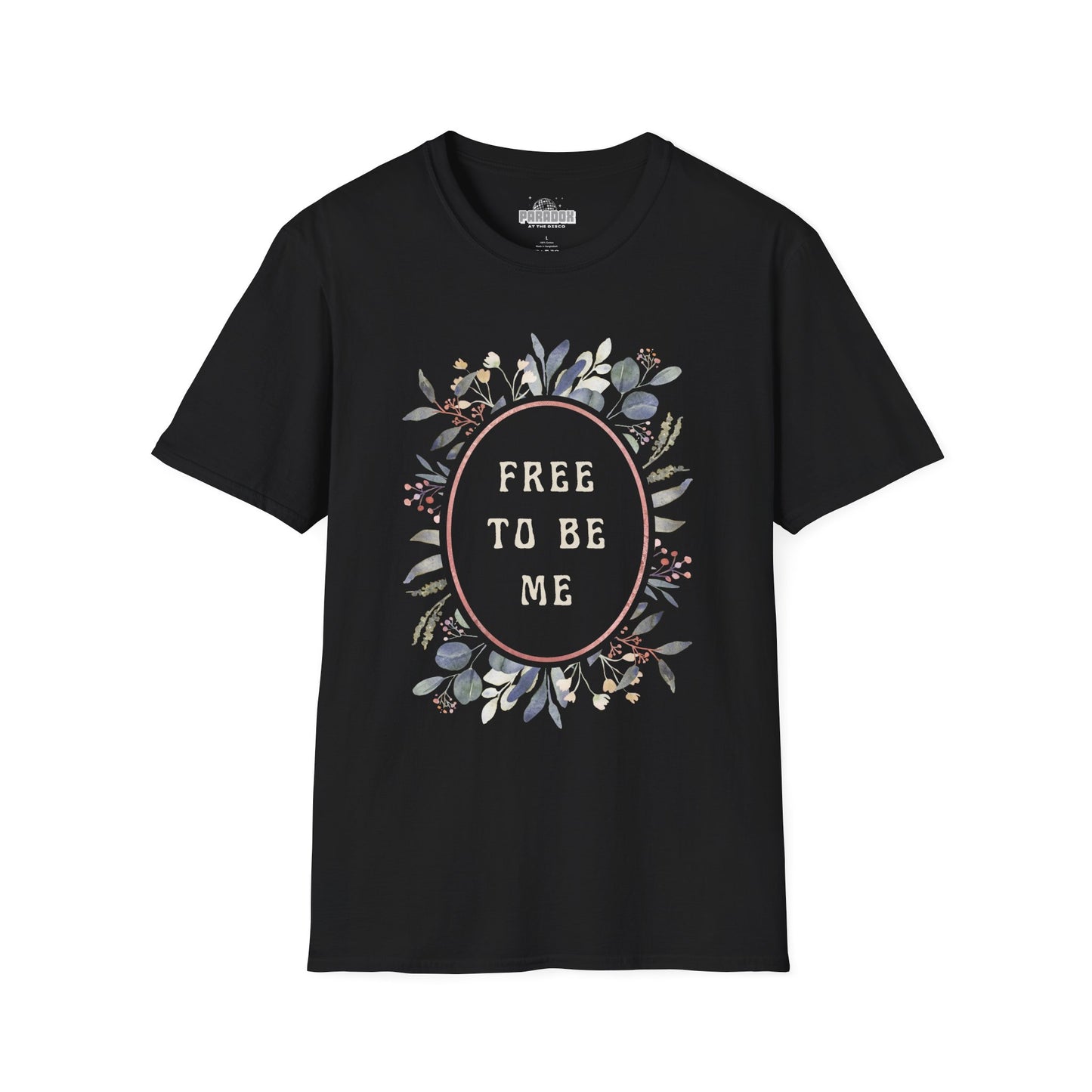 Free To Be Me Floral Graphic Tee