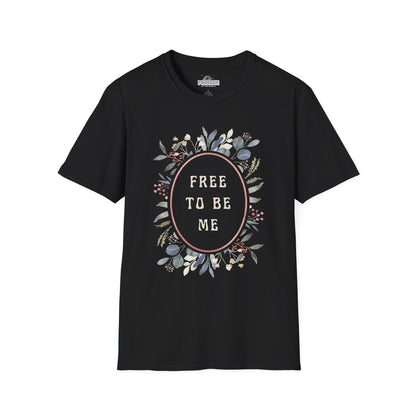 Free To Be Me Floral Graphic Tee