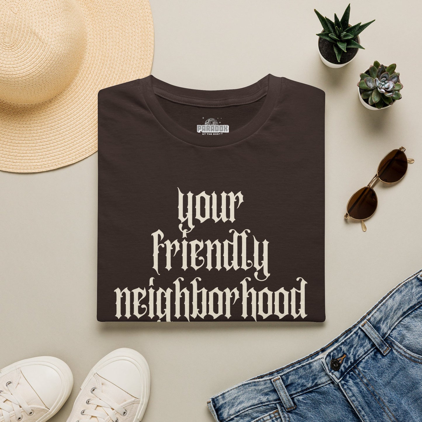 Your Friendly Neighborhood Goth (Eccentric) - Spooky Graphic Tee
