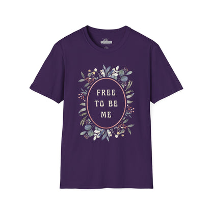 Free To Be Me Floral Graphic Tee