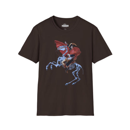 Skeleton Rider T-Shirt — Gothic Napoleonic Horseman Graphic Tee