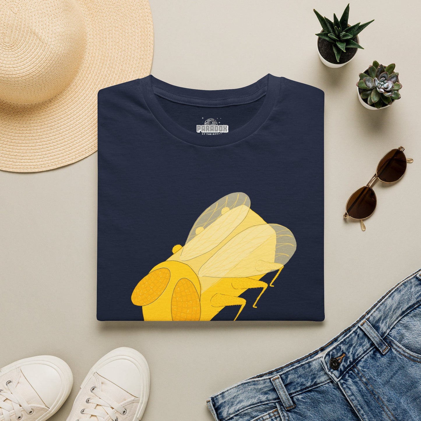 Butter Fly Illustration - Graphic Tee