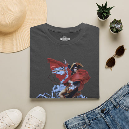 Skeleton Rider T-Shirt — Gothic Napoleonic Horseman Graphic Tee