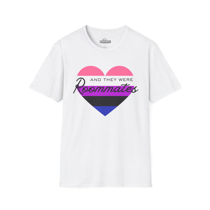 Genderfluid "And They Were Roommates" Pride Graphic Tee