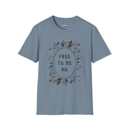 Free To Be Me Floral Graphic Tee