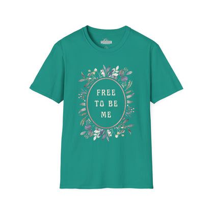 Free To Be Me Floral Graphic Tee