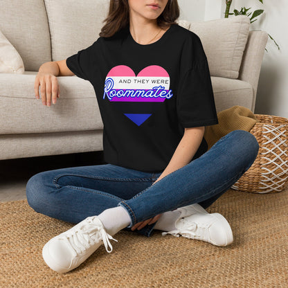 Genderfluid "And They Were Roommates" Pride Graphic Tee