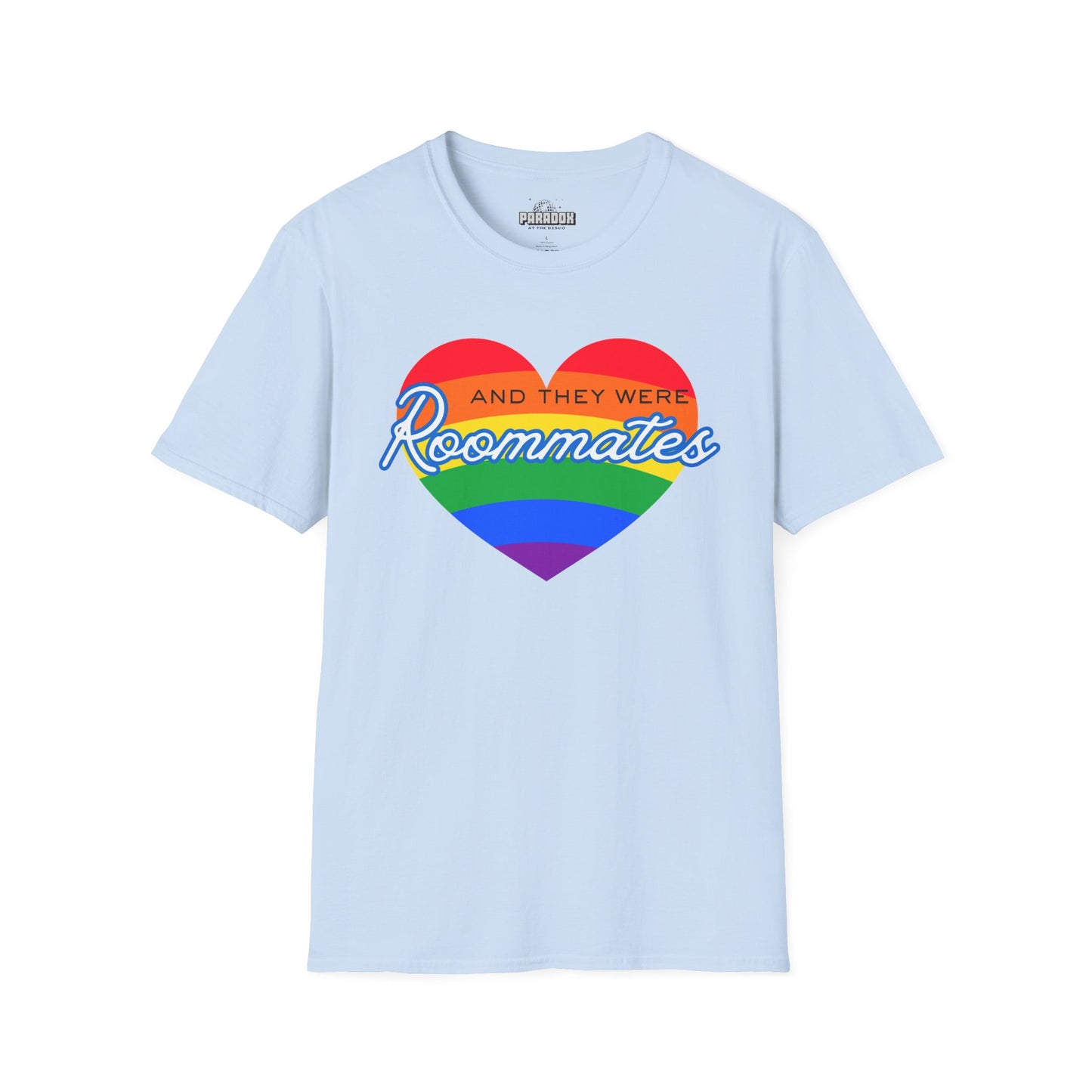 LGBTQIA "And They Were Roommates" Pride Graphic T-Shirt