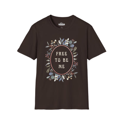 Free To Be Me Floral Graphic Tee