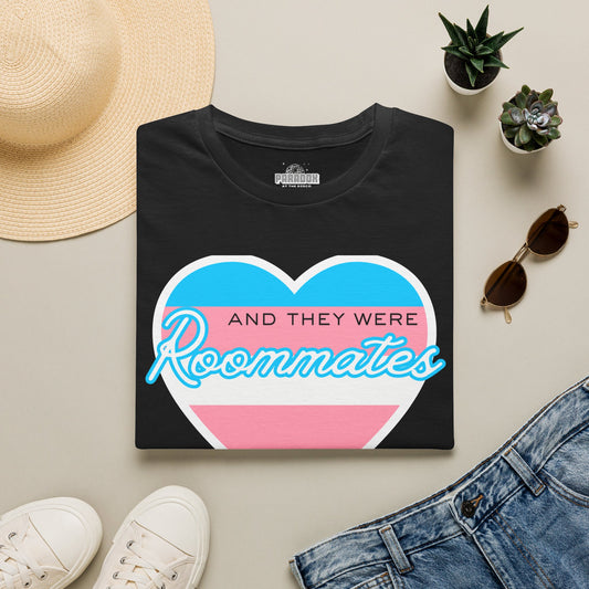 "And They Were Roommates" Transgender Pride Tee