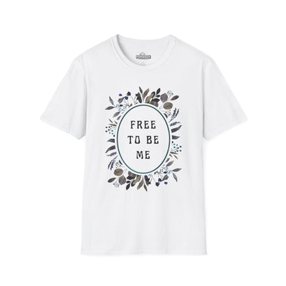 Free To Be Me Floral Graphic Tee