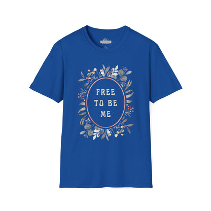 Free To Be Me Floral Graphic Tee