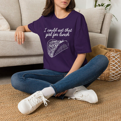 “I Could Eat That Girl For Lunch” Taco Graphic Tee