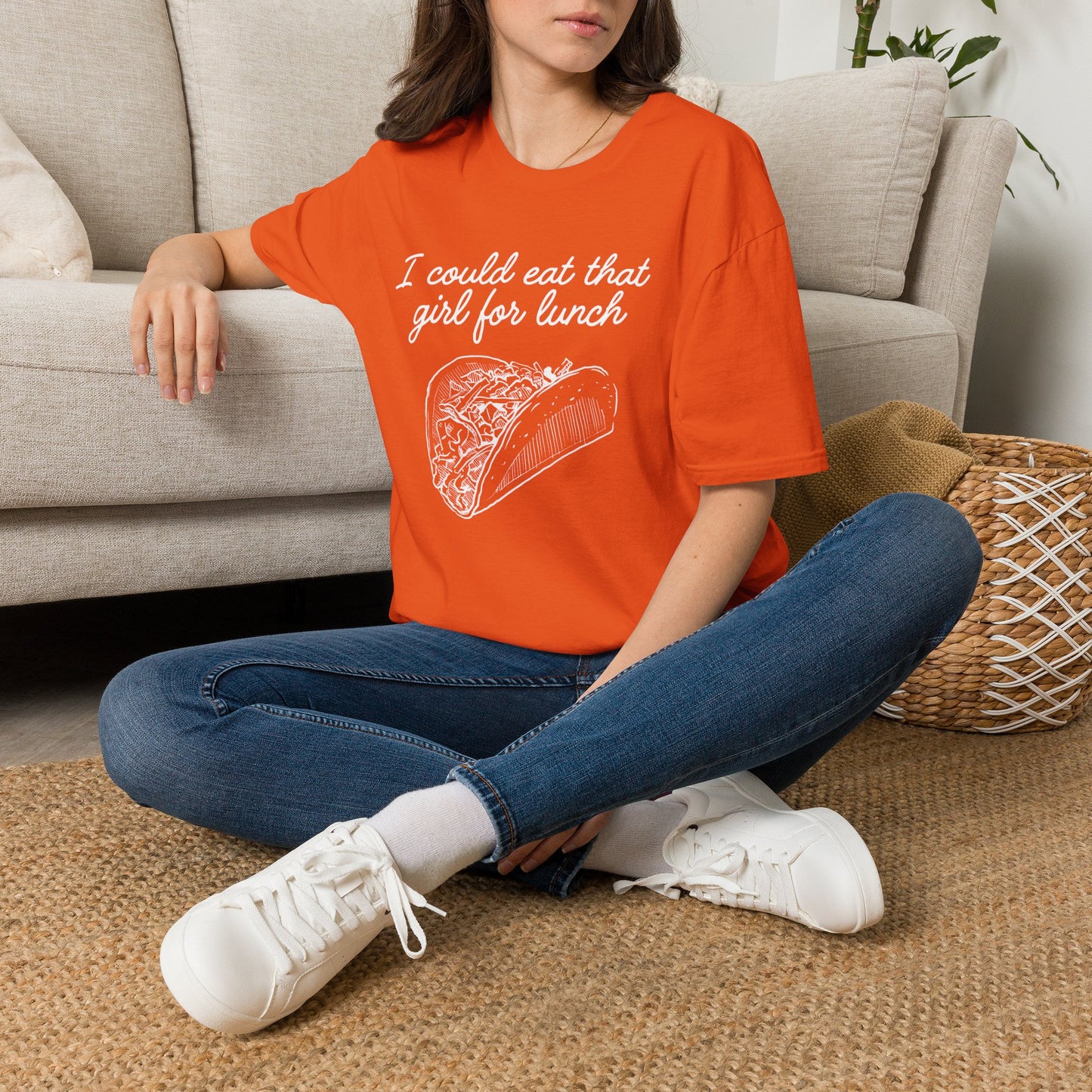 “I Could Eat That Girl For Lunch” Taco Graphic Tee