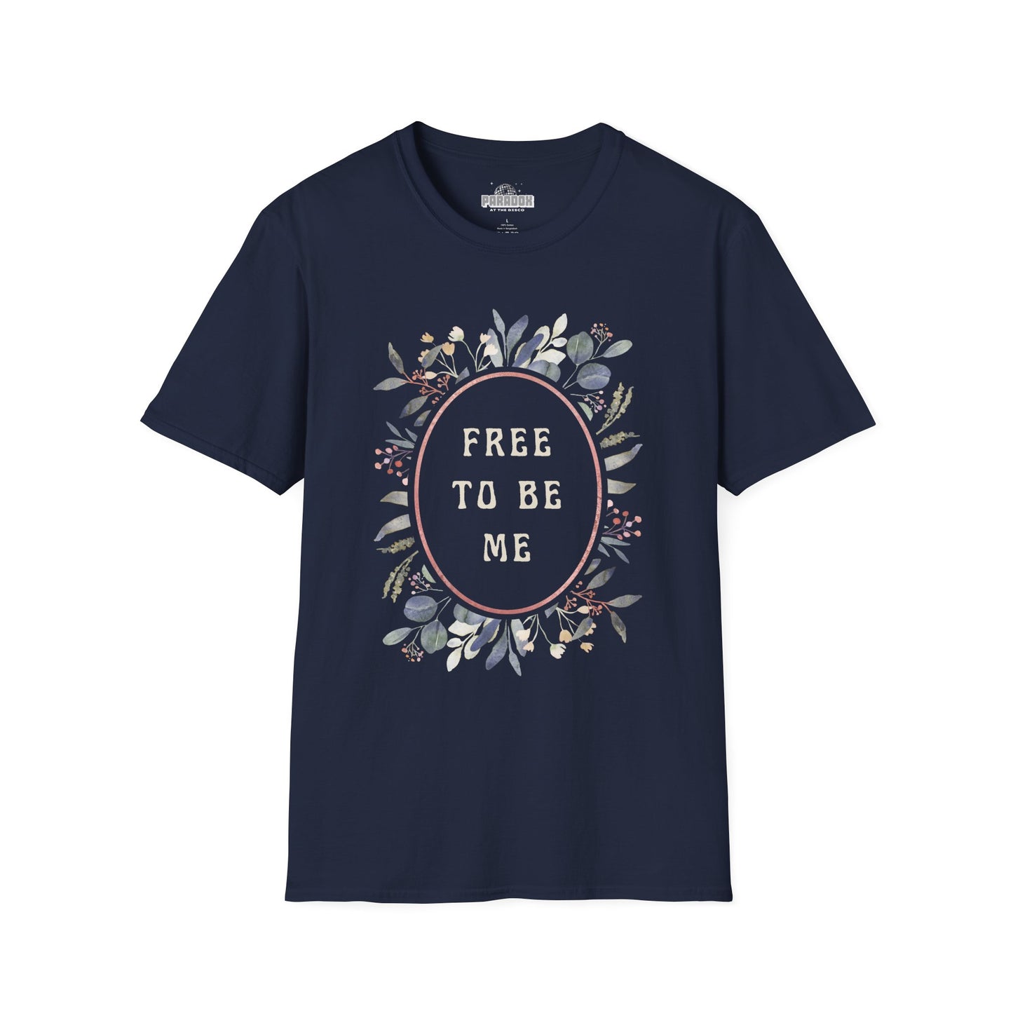 Free To Be Me Floral Graphic Tee