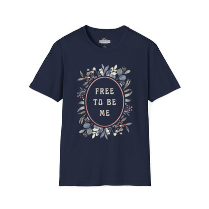 Free To Be Me Floral Graphic Tee