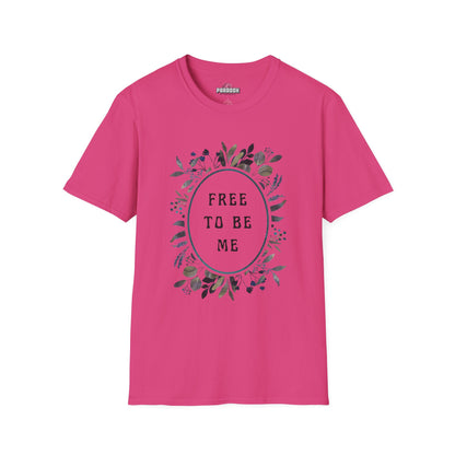 Free To Be Me Floral Graphic Tee