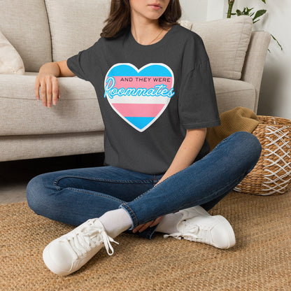 "And They Were Roommates" Transgender Pride Tee