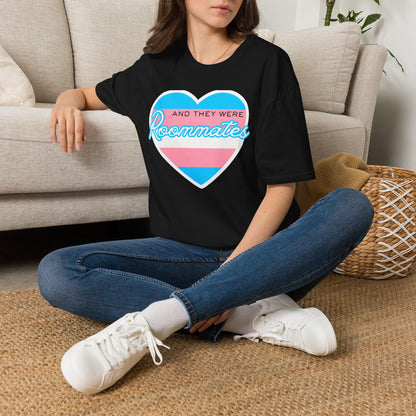 "And They Were Roommates" Transgender Pride Tee