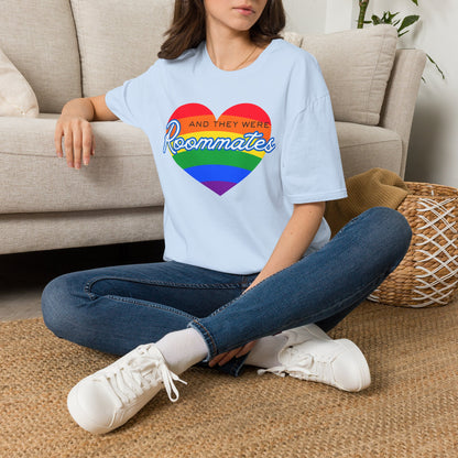 LGBTQIA "And They Were Roommates" Pride Graphic T-Shirt